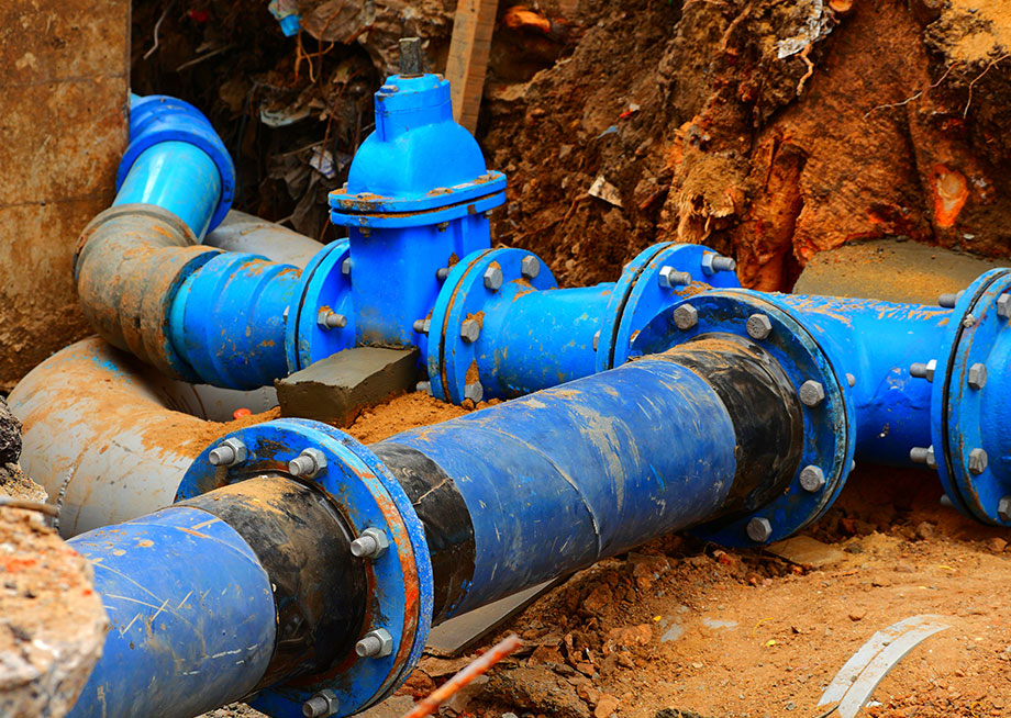 Sewer Line Replacement in Burtrum