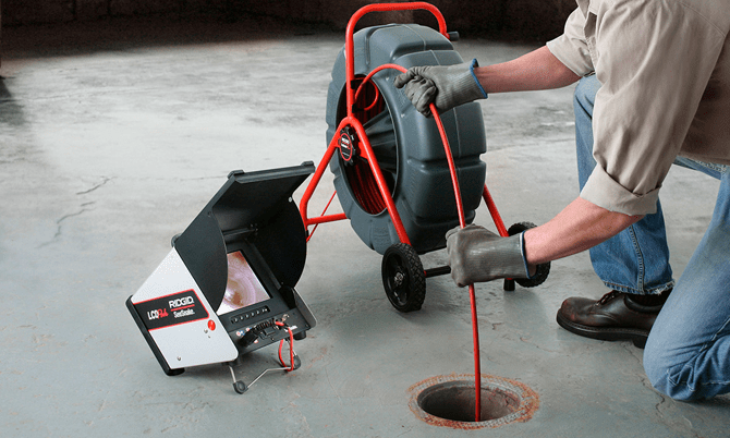 Video Pipe Inspection in Burtrum